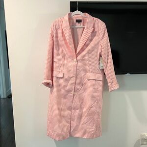 Pink Gingham Women's Jacket